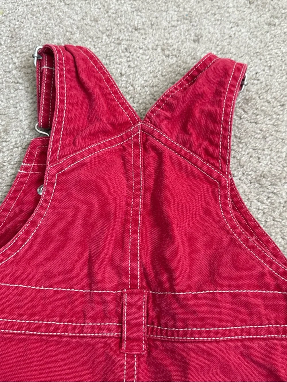 Gymboree Red Sailboat Overalls